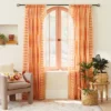 1pc Sheer Ophelia Printed Burnout Window Curtain Panel Orange - Opalhouse™ Designed With Jungalow™ 1 1pc Sheer Ophelia Printed Burnout Window Curtain Panel Orange - Opalhouse™ Designed With Jungalow™ -Opalhouse GUEST 1403018d 86ae 4f43 bdb8 a45381091bf1