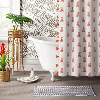 20"x32" Woven Pattern Flat Bath Rug - Opalhouse™ 4 20"x32" Woven Pattern Flat Bath Rug - Opalhouse™ - Image 2