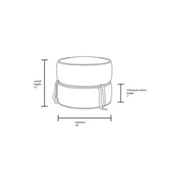 Olivia Round Pouf Rust - Opalhouse™ Designed With Jungalow™ 11 Olivia Round Pouf Rust - Opalhouse™ Designed With Jungalow™ -Opalhouse GUEST 2dec2442 055a 49e6 a91f e3a92174e078