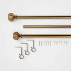 Stamped Metal Knob Curtain Rod - Opalhouse