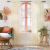 1pc 50"x84" Sheer Zig Zag Macrame Curtain Panel Cream - Opalhouse™ Designed With Jungalow™ 1 1pc 50"x84" Sheer Zig Zag Macrame Curtain Panel Cream - Opalhouse™ Designed With Jungalow™ -Opalhouse GUEST 712f1311 7264 4d02 ada6 b2d66663db9d