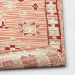 5'x7' Tapestry Rectangular Woven Outdoor Area Rug Red/Pink - Opalhouse™ 7 5'x7' Tapestry Rectangular Woven Outdoor Area Rug Red/Pink - Opalhouse™ -Opalhouse GUEST 77b641b6 dcd1 40f9 b161 7be739e1e714