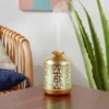 200ml Metal Flower Cutout Color-Changing Oil Diffuser Gold - Opalhouse™ -Opalhouse GUEST 77fb4650 e09a 4eb2 8600 a15c6ef93d2c
