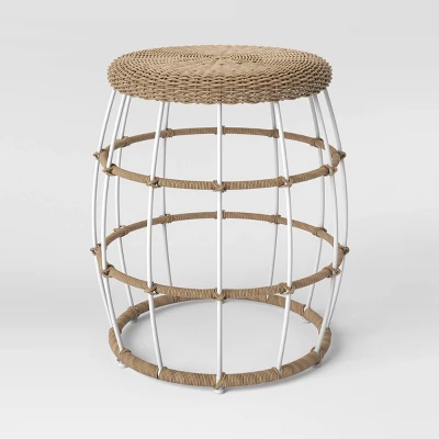 Southport 3pc Motion Patio Chat Set With Metal Legs - Natural/White - Opalhouse™ 8 Southport 3pc Motion Patio Chat Set With Metal Legs - Natural/White - Opalhouse™ - Image 6