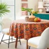 70" Cotton Calling In The Abundance Round Tablecloth With Tassels - Opalhouse™ Designed With Jungalow™ 2 70" Cotton Calling In The Abundance Round Tablecloth With Tassels - Opalhouse™ Designed With Jungalow™ -Opalhouse GUEST 8f2ca633 6abf 41e0 bc9a f8d11471c037