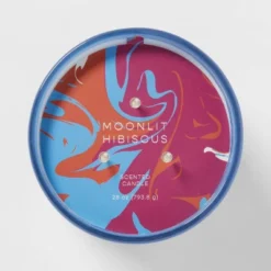 28oz Glass Moonlit Hibiscus Candle Light Blue - Opalhouse™ 7 28oz Glass Moonlit Hibiscus Candle Light Blue - Opalhouse™ -Opalhouse GUEST 9562dc6d 4e42 481c 91d9 1f68f9f8ac72