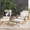 2pc Sculptured Statement Patio Chair & Ottoman - Opalhouse™ -Opalhouse GUEST a0d79d7d 073b 41fd a158 078171eea990