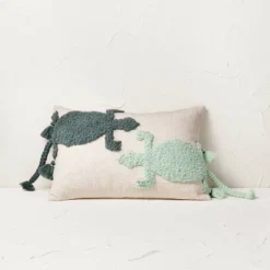 Two Lizard Punch Needle Lumbar Throw Pillow - Opalhouse™ Designed With Jungalow™ 11 Two Lizard Punch Needle Lumbar Throw Pillow - Opalhouse™ Designed With Jungalow™ -Opalhouse GUEST b928f6a8 8ca3 4efd 8799 466299a95a4e