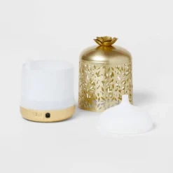 200ml Metal Flower Cutout Color-Changing Oil Diffuser Gold - Opalhouse™ 9 200ml Metal Flower Cutout Color-Changing Oil Diffuser Gold - Opalhouse™ -Opalhouse GUEST b9b269cd e820 40df bd2c 947cbcaca05e