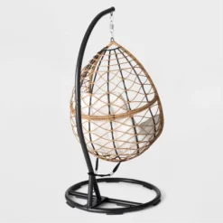 Britanna Patio Hanging Egg Chair - Natural - Opalhouse™ 9 Britanna Patio Hanging Egg Chair - Natural - Opalhouse™ -Opalhouse GUEST c4bd566e 91c6 4884 8a0e b0fad9b51e63