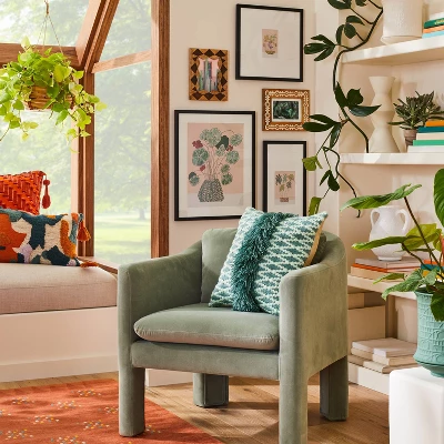 (Set Of 3) 9" X 18"/14" X 14"/16" X 20" Floral Mixed Size Frames Black - Opalhouse™ Designed With Jungalow™ 3 (Set Of 3) 9" X 18"/14" X 14"/16" X 20" Floral Mixed Size Frames Black - Opalhouse™ Designed With Jungalow™