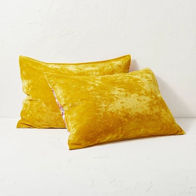 Reversible Velvet Duvet Cover & Sham Set - Opalhouse™ Designed With Jungalow™ 5 Reversible Velvet Duvet Cover & Sham Set - Opalhouse™ Designed With Jungalow™ - Image 3