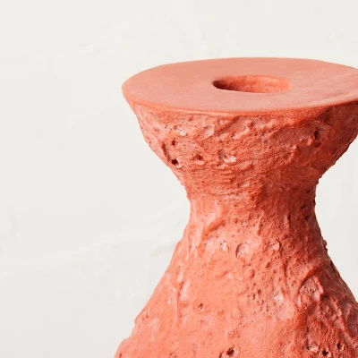 Tall Clay Taper Candle Holder Red - Opalhouse™ Designed With Jungalow™ 4 Tall Clay Taper Candle Holder Red - Opalhouse™ Designed With Jungalow™ - Image 2